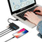 4-Port USB3.0 HUB High Speed Adapter Cable for Multi-device Computer Laptop