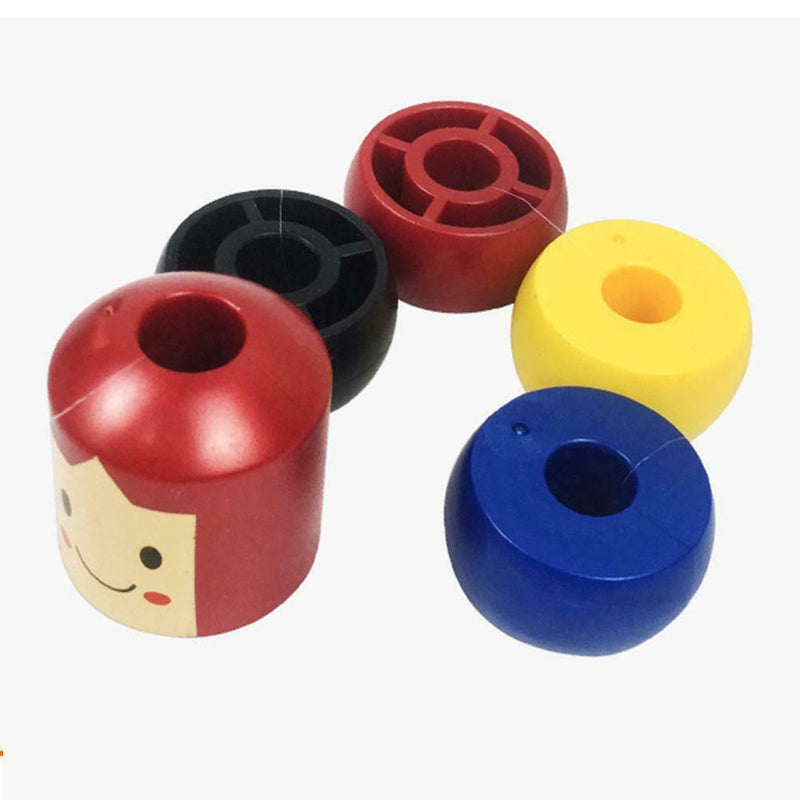 Immortal Daruma Small Wooden Man Stubborn Unbreakable Wood Magic Game Toys