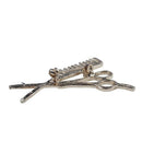 New Fashion Mini comb scissors brooch exquisite brooch crystal jewelry wedd L5L1