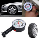 Car Motorcycle Mini Tire Tyre Air Pressure Gauge Dial Meter Vehicle Bike Tester