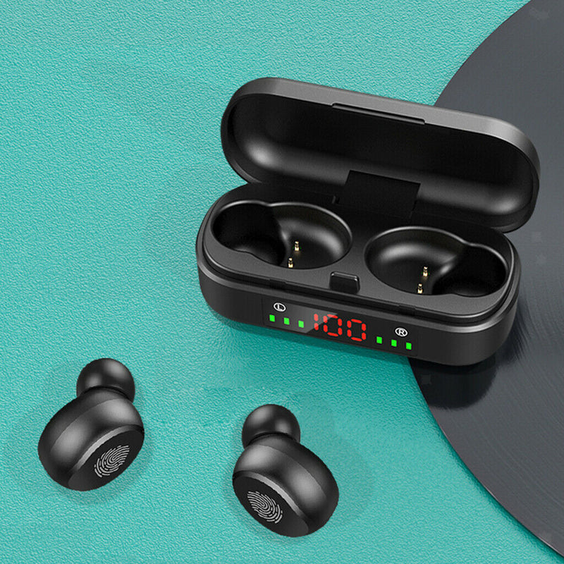 V8    5.0 Earphones 350mAh  Wireless Stereo Earpieces