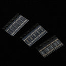50Pcs Alloy Resistance 2512 SMD Resistor Samples Kit,10 Kindsx5pcs=50pcs R0