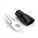 10pcs Car Audio Power Ground Wire Ring Terminals 4 AWG Gauge M8 Connectors