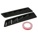 2 Pack 44x13cm Car Bonnet Engine Hood Vent Louver Cooling Panel Trim Universal