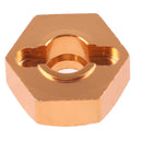 4Pcs 12mm Aluminum Wheel Hex Nut With Pins Drive Hubs 4P HSP 102042 1/10B Gn