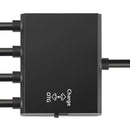 4 Port Micro USB Power Charging OTG Hub Cable Adapter For Android Phone Tablet