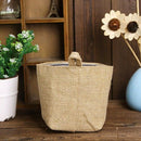 Non-woven fabric Storage Basket Bag Foldable Storage Basket Bag with Handle N2R7