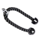 27.6"Gym Exercises Tricep Rope Handle Pull Down Bicep Cable Attachment HeavyDuty