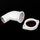 Sewage Elbow Pipe Connector Toilet Accessory for Marine Trailer Camper