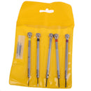 0.8-1.6mm 5pcs Precision Flat Blade Slotted Screwdriver Watch Repair Tools