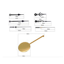 2 Set Quartz Pendulum Clock Melody Movement DIY Set Replacement Repair Parts