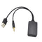 Bluetooth 4.0 Audio Adapter 3.5mm & USB Port Cord Wire Car Kit for BMW