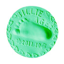 4PCS20g Baby Care Hand Foot Inkpad Soft Clay Washless Footprint Mud (Green)