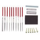 Guitar Repair Hand Tool Kit Grinding Stone Grinding Sponge Fret Nut File Set