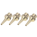 4 Pieces Brass Straight  Fountain Water Nozzle Sprinkler Spray Head DN20