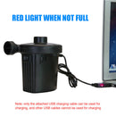 2 in 1 Car Electric Air Pump USB Outdoor Kayak Airbed Cushion Boat Inflator A