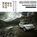 2x Door Hinge Pins with 8 Bushings + 2 Lock Nuts for Ford Lincoln Mercury