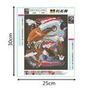 5D DIY Full Drill Diamond Painting Eagle Cross Stitch Embroidery Mosaic