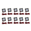 10Pcs DC 12V 4010 PC Computer Case CPU Cooler Brushless Cooling Quiet Fan