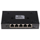 5Port Fast Ethernet Switch Desktop Splitter Hub Plug &Play for PC Black