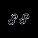 200X Plastic S Clips For  Rubber Band Refills Bracelet Bands   Z