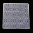 6Pcs Clear Perler Beads Pegboard fits 5mm Bead for DIY Children Craft Square