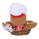 Merry Christmas Candy Storage Basket Decoration Santa Claus Storage Basket