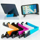 1*Lazy Portable Folding Card Phone Holder Stand Support Bracket Mobile Ph Z T5C1