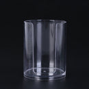 1pc acrylic organizer box round container storage make up cotton pad bo Kw