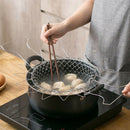 New Stainless Steel Telescopic High-quality Folding Frying Basket Filter BaSEAU