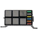 Universal 12V Car Marine 6-Way Relay+ 6-Slot Blade Fuse Holder Box Block