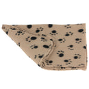 HOT Soft Cozy Paw Prints Handcrafted Puppy Pet Dog Cat Fleece Bed Blanket Tools