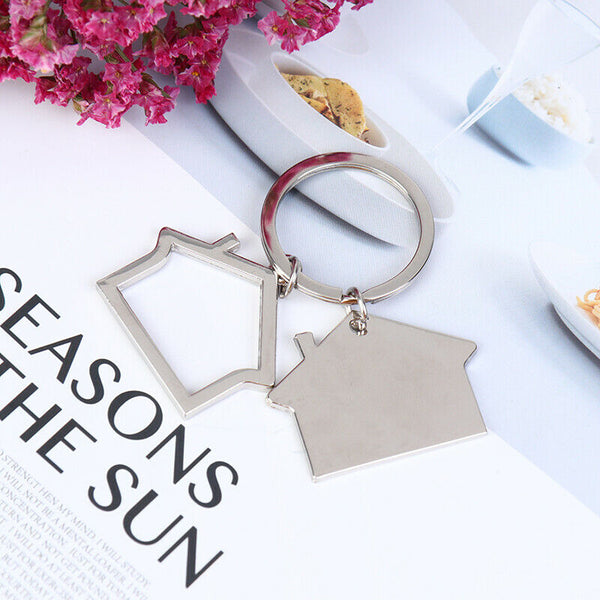 New Cute Cartoon House With Window keychain Cute Key Chain Bag AccessoriesJ Bj