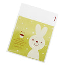 100pcs Pouch bag Yellow Rabbit candy cookies gift bag