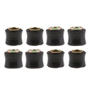8x Motor Shock Absorber Rear Bush Upper 12mm+10mm for Motorbike Replacement
