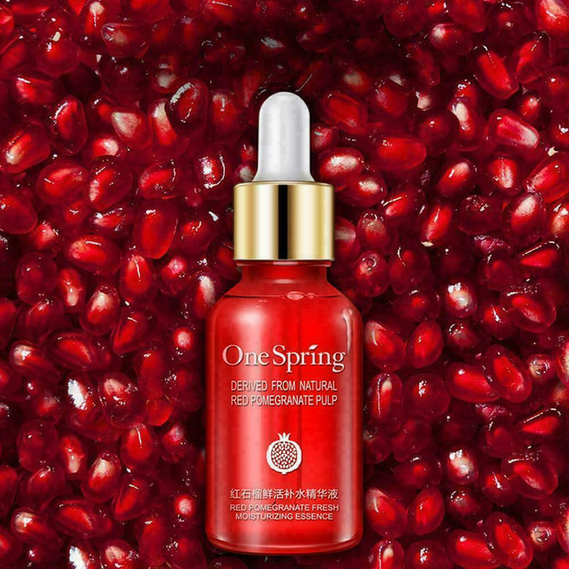 Red Pomegranate Fresh Hydrating Serum Remove Dark Spots Whitening Skin Liqu P6P3
