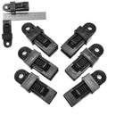 6Pcs Tent Canopy Clip Outdoor Wind Rope Clamps Awning Wind Rope Awning Clam