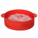 Popcorn Microwave Silicone Foldable Red Kitchen Easy Tools Diy Popcorn Buck