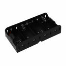 Spring Clip Black 4 x 1.5V D Size Battery Batteries Holder Case