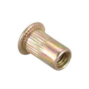 M4 Flat Head Blind Rivet Nuts 100 pcs C7T2