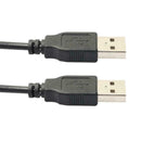 Practical USB 2.0 Male To Male Double Male Data Transfer Cable Cord Charger D5M6