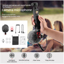 Universal Video Microphone Compact On-Camera Recording Mic for DJI Pocket 2