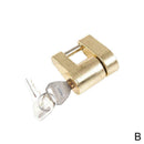 Trailer Hitch Coupler Small Lock Zinc Alloy 1/4 Inch For Car A9R0 Pretty Ac V0V5