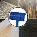 Wood Grain Paint Roller Blue Rubber DIY Graining Wall Nice Tool With Painti K6F4
