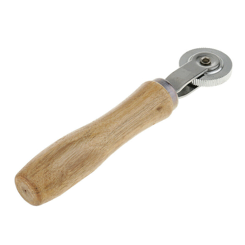 Tyre Patch Roller Puncture Repair Tool Wood Handle Portable Car Accessories
