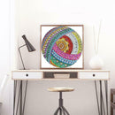 5D DIY Special Shaped Diamond Painting Mandala Embroidery Mosaic Kit Decor