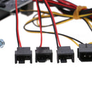 1Pc 3 Channels PC Cooler Cooling Fan Speed Controller for CPU Case HDD VGA F Ew