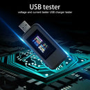 10 in 1 Digital DC USB Tester Current Voltage Charger Voltmeter (Black) A