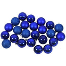 24pcs Xmas Decorative 6cm New Year Christmas Tree Decorations Christmas Bal P8E4