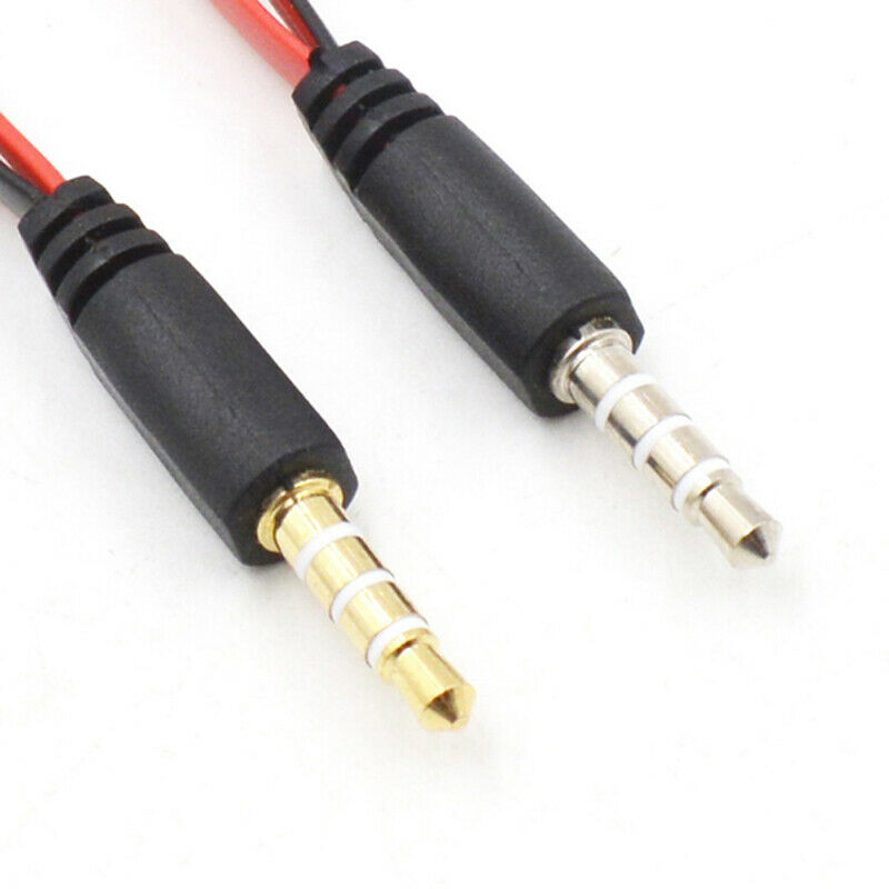 1PC 3.5 mm Earphone Headphone Splitter Cable Adapter Jack Male to Double FemaleA